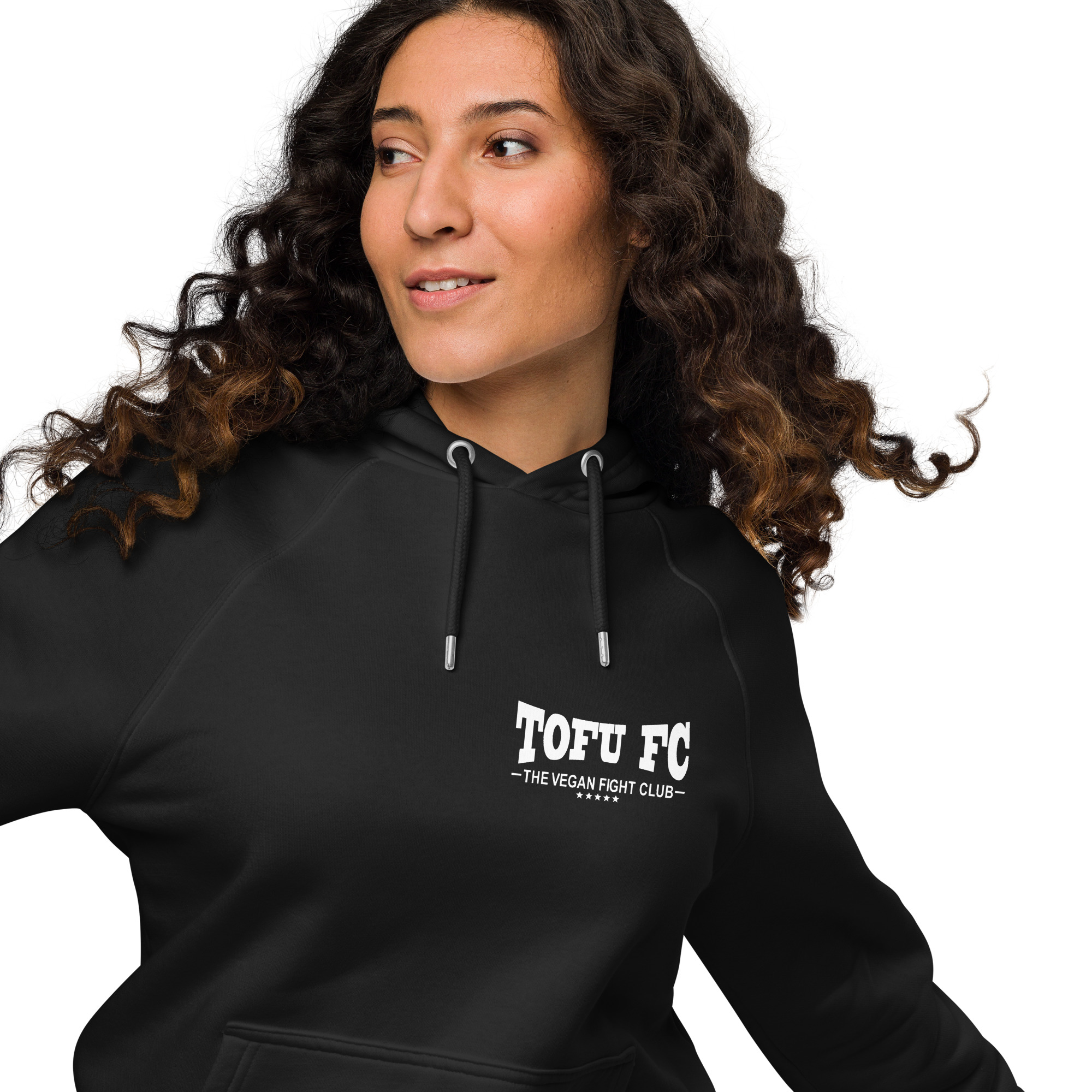 Unisex Bio-Raglan-Hoodie – Bild 2