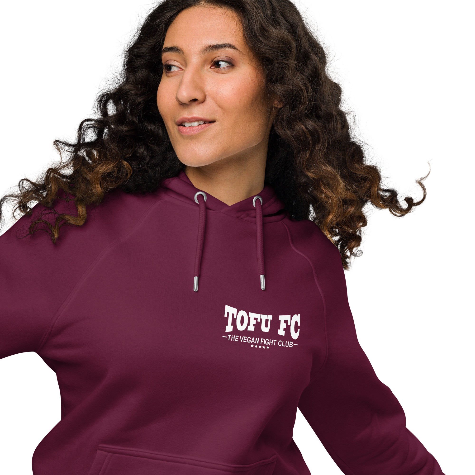 Unisex Bio-Raglan-Hoodie – Bild 5