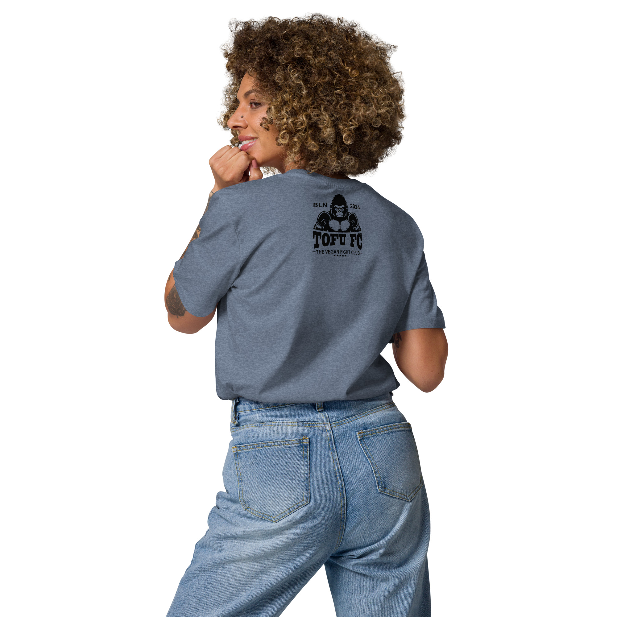 Unisex-Bio-Baumwoll-T-Shirt – Bild 4